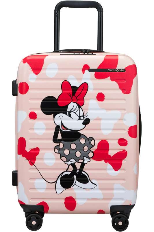 Samsonite Stacked Disney Spinner (4 wheels) 55cm Minnie Bow