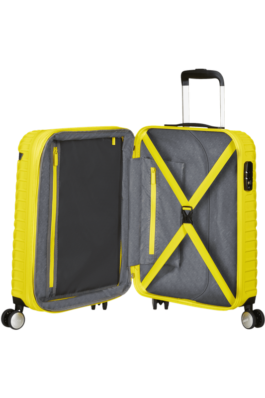 American Toursiter Mickey Clouds 55 cm Spinner (4 wheels) Yellow