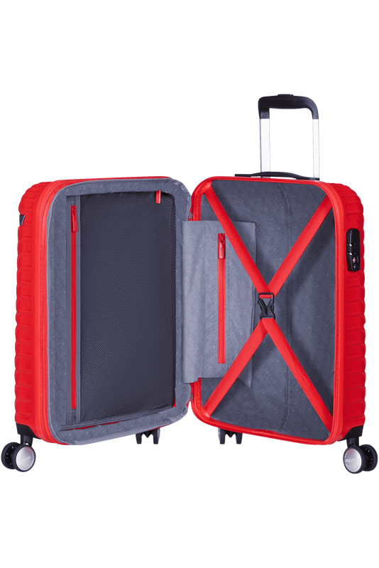 American Toursiter Mickey Clouds 55 cm Spinner (4 wheels) Red