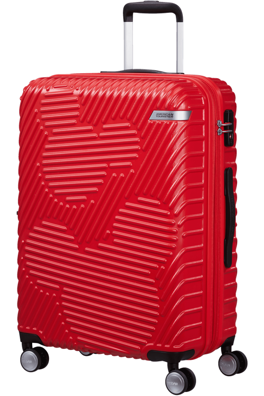 American Toursiter Mickey Clouds 66 cm Spinner (4 wheels) Red