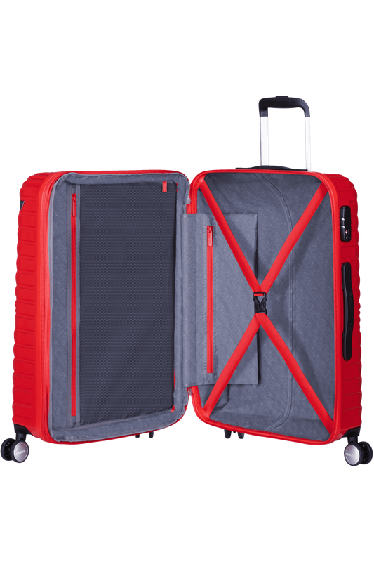 American Toursiter Mickey Clouds 66 cm Spinner (4 wheels) Red