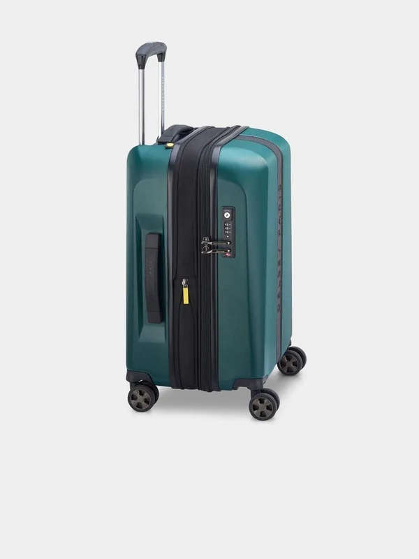Delsey Promenade Hard 2.0 55cm Cabin Trolley Case Green