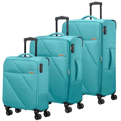American tourister Sun Break 3 Piece Set Blue