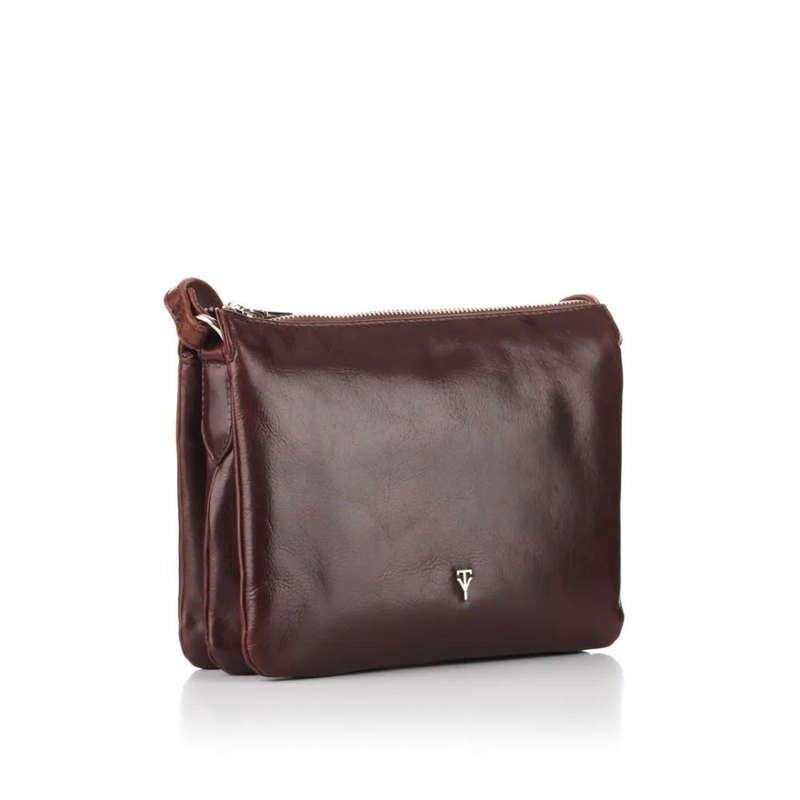 Tuscany Giuliana  Essence Trio Crossbody Small, Brown