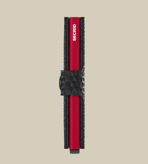 Secrid Mini Wallet Cubic Black & Red