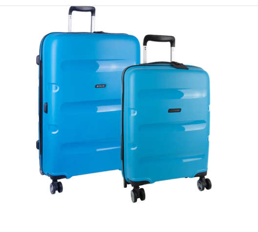 Cellini Cruze 2 Piece Medium travel set -Blue
