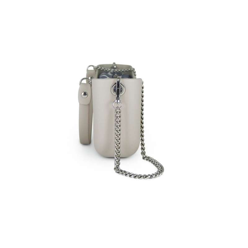 Fenn Classic Collection  Mushroom  Pattern Inner  Silver Zip  Mushroom/ Silver Chain