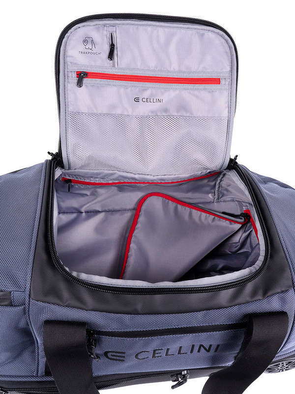 Cellini Xplorer Large Double Decker Trolley Duffel Blue