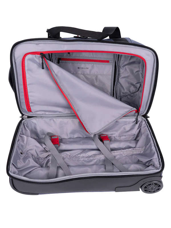 Cellini Xplorer Large Double Decker Trolley Duffel Blue