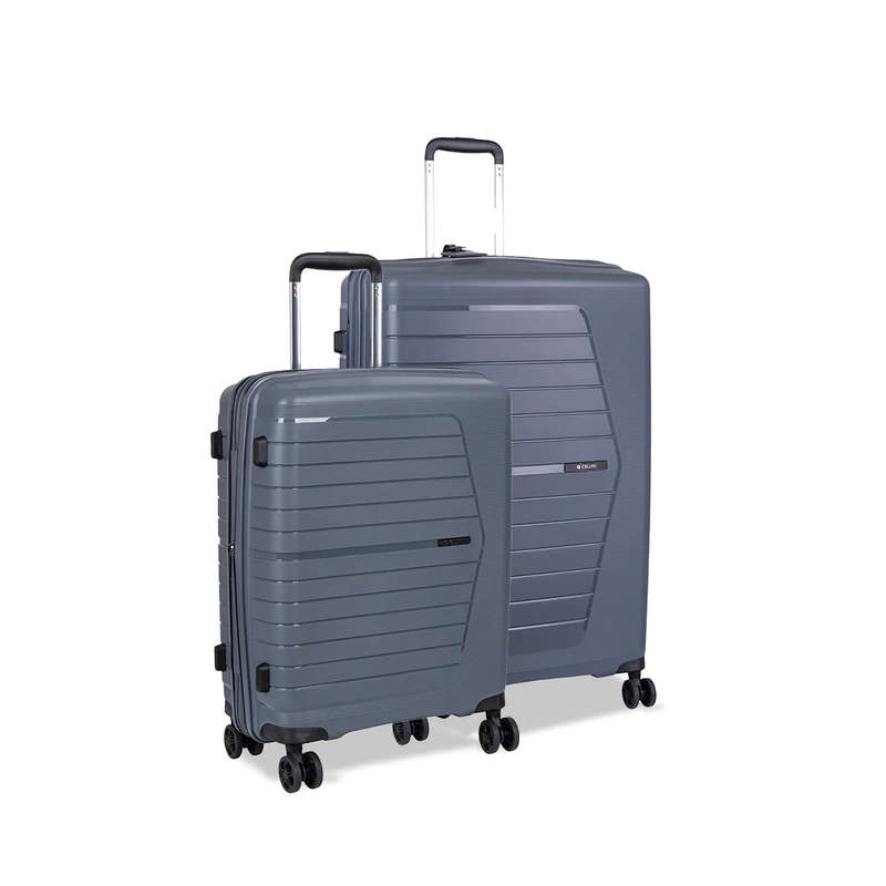 Cellini  Starlite 2 piece Medium Luggage Travel Sets  Grey