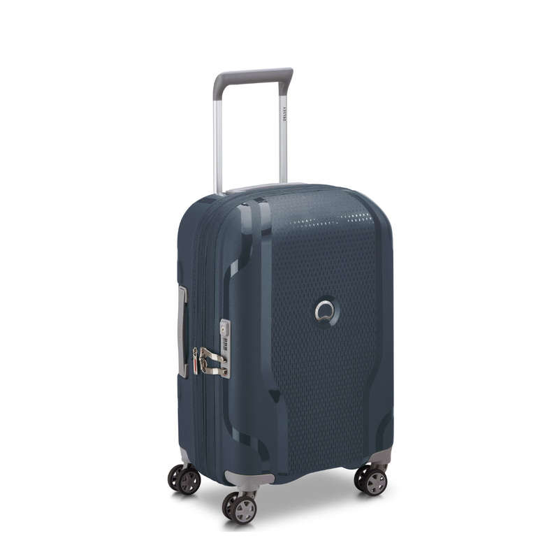 Delsey Clavel 55cm 4DW Cabin Trolley Case Blue