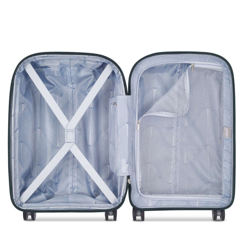 Delsey Clavel 55cm 4DW Cabin Trolley Case Blue