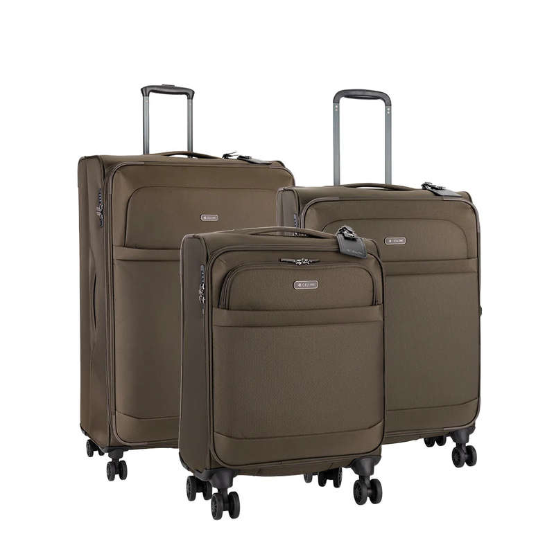Cellini Microlite S 3 Piece Travel Set Walnut