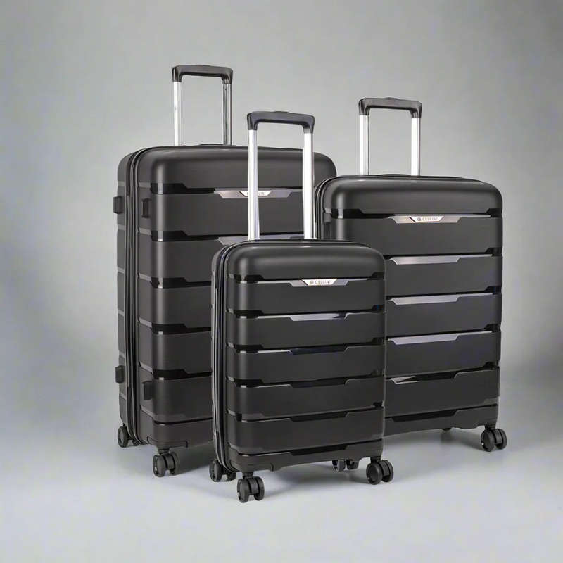 Cellini Rapido 3 Piece Travel Set Black