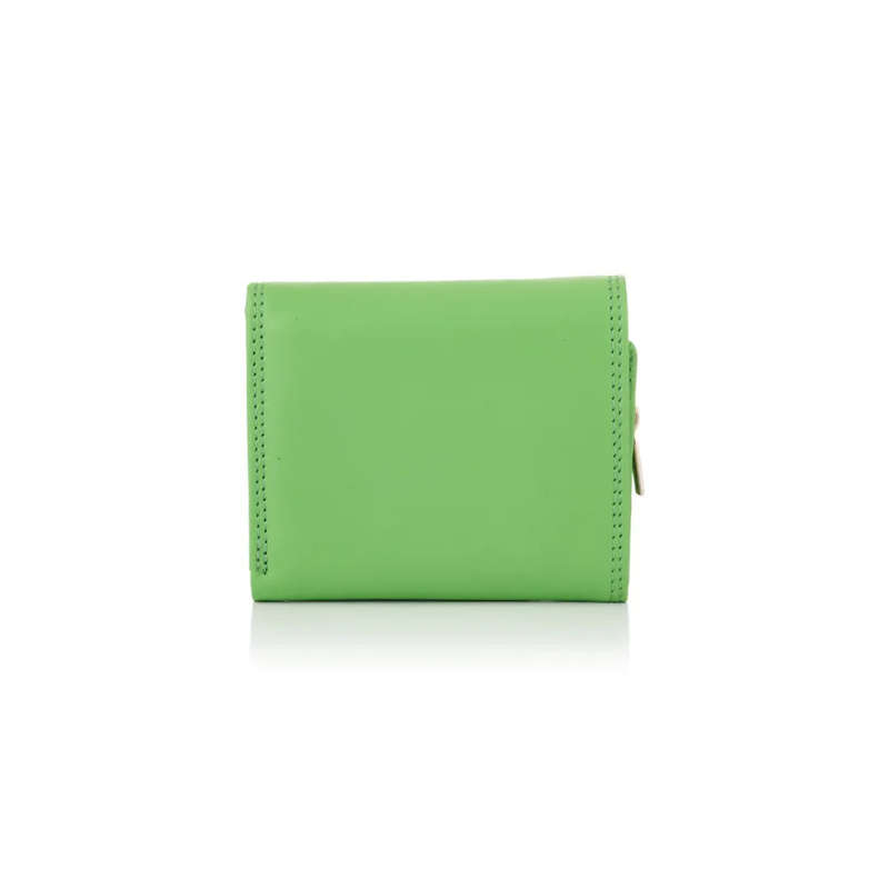 Tuscany Bianca  Compact Ladies Purse, Evergreen Mist