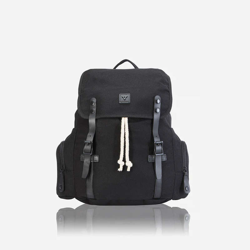 Brando Canvas Everyday Backpack , black