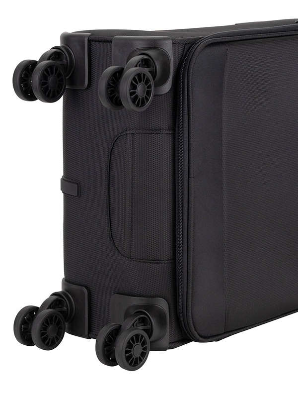 Cellini Microlite S 4 Wheel Carry On Trolley Black