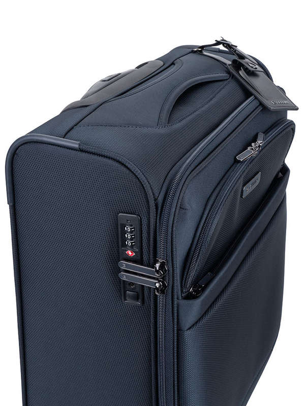 Cellini Microlite S 4 Wheel Carry On Trolley Ink Blue