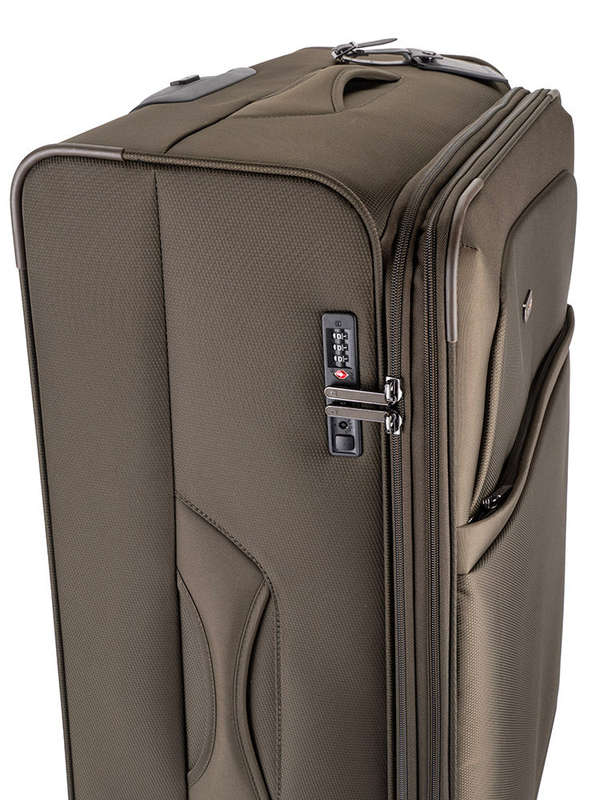 Cellini Microlite S Xtra Large 4 Wheel Trolley Case Sandlewood