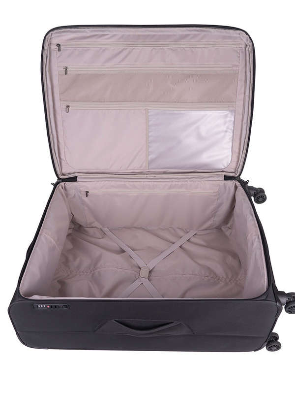 Cellini Microlite S Xtra Large 4 Wheel Trolley Case Black
