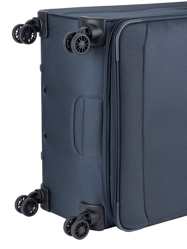 Cellini Microlite S Xtra Large 4 Wheel Trolley Case Ink Blue