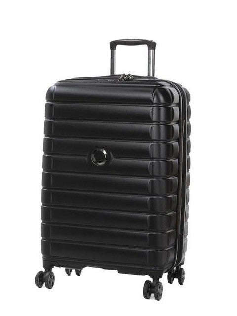 Delsey Shadow 5.0 70cm 4DW Trolley Case Black