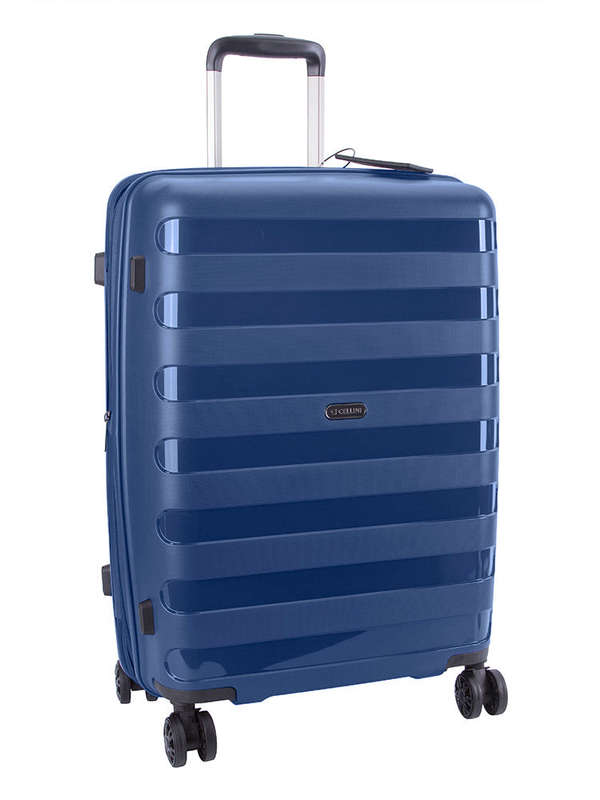 Cellini Sonic Large 4 Wheel Trolley Case 75cm Midnight Blue