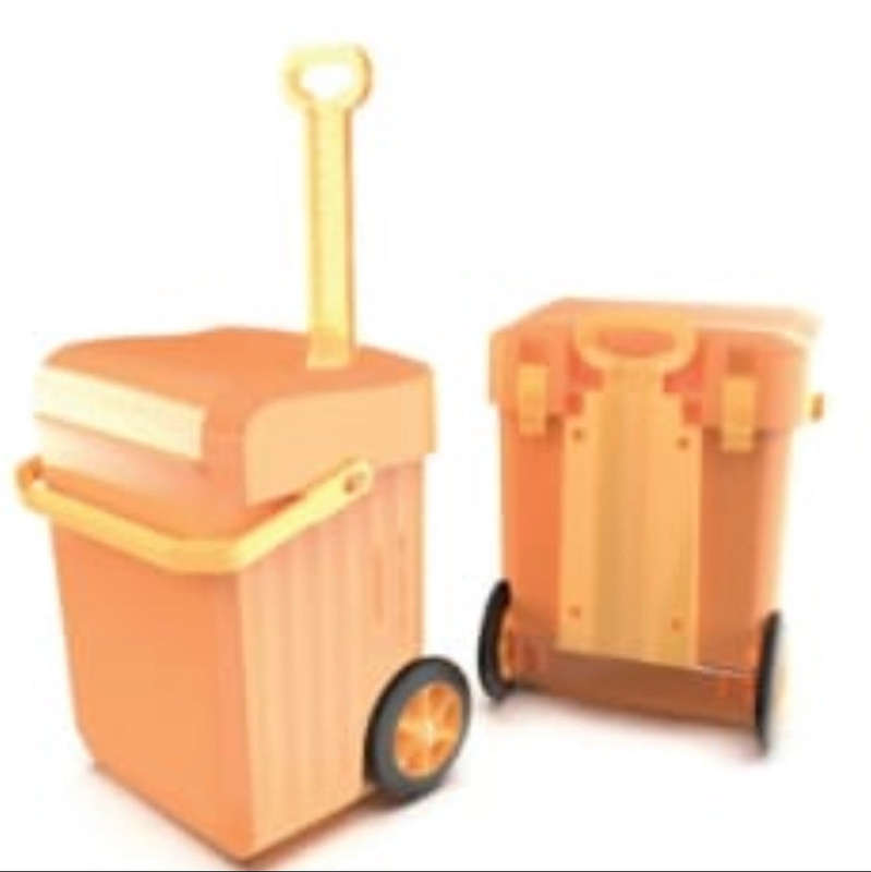 Weelie School Bag Peach