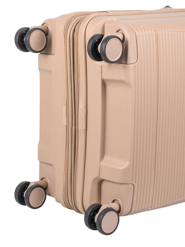 Cellini Qwest 4 Wheel Carry On Trolley Rock Brown