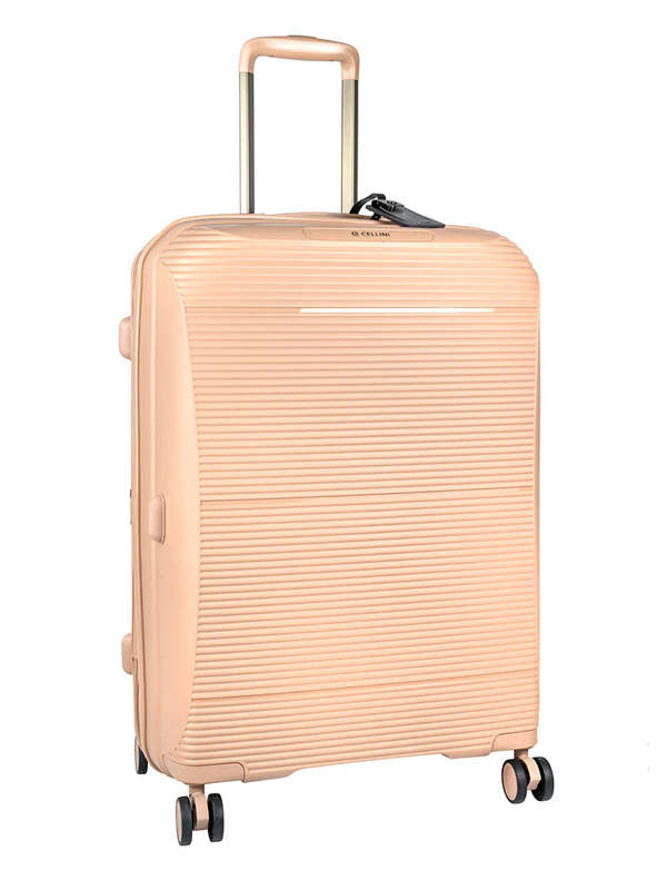 Cellini Qwest Luggage Travel Large Set Rock Brown
