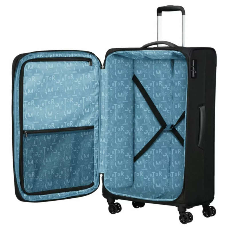 American Tourister Pulsonic Spinner Collection 81cm Black