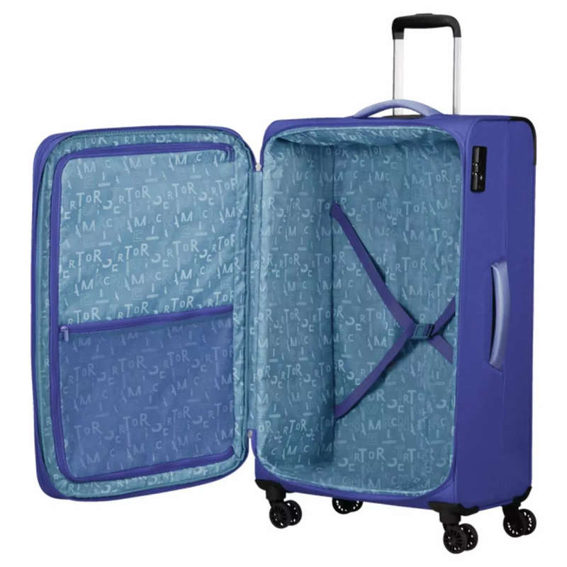 American Tourister Pulsonic Spinner Collection 81cm  Lilac