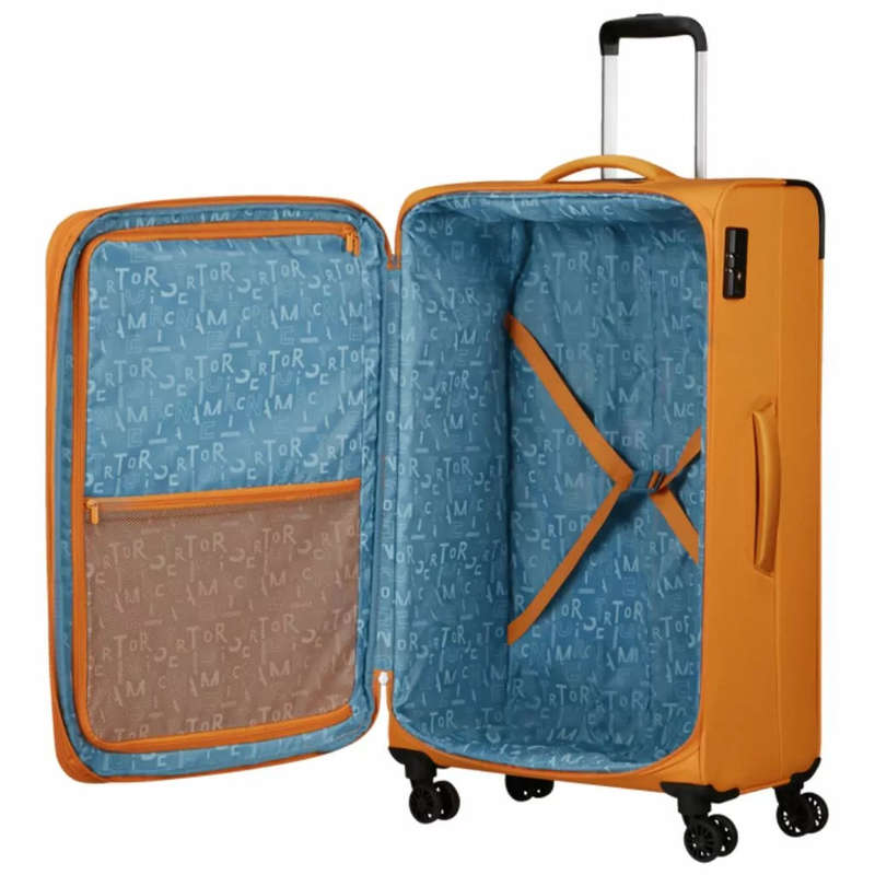 American Tourister Pulsonic Spinner  Collection 81cm Yellow