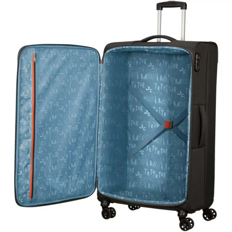 American Tourister Sea Seeker Spinner 80cm Charcoal