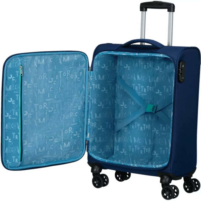 American Tourister Sea Seeker 55cm Spinner Navy