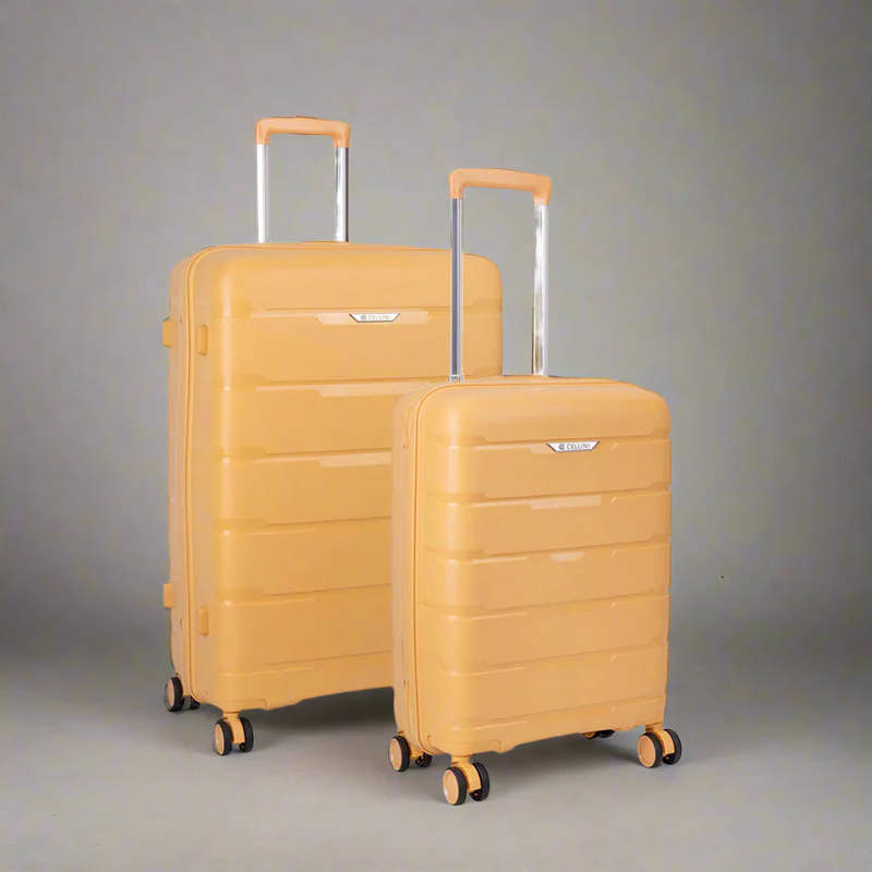 Cellini Rapido 2 Piece Large Travel Set Yellow