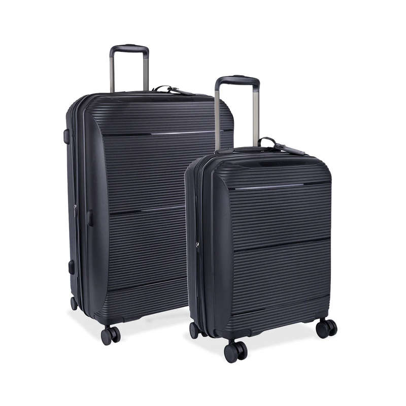 Cellini Qwest Luggage Travel Large Set Black