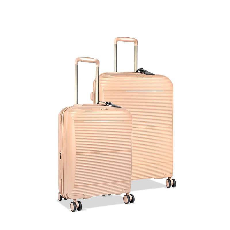 Cellini Qwest Luggage Travel Sets Rock Brown