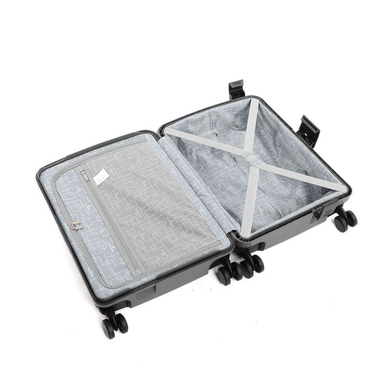 Travelite Alcatraz 56cm 4dw Cabin Trolleycase Grey