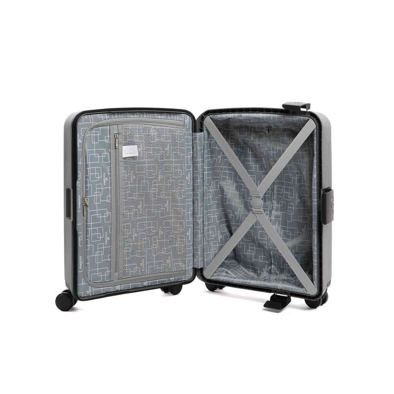 Travelite Alcatraz 56cm 4dw Cabin Trolleycase Grey
