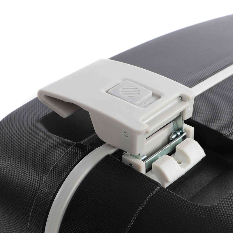 Travelite Alcatraz 67cm 4dw Check in Trolleycase Black