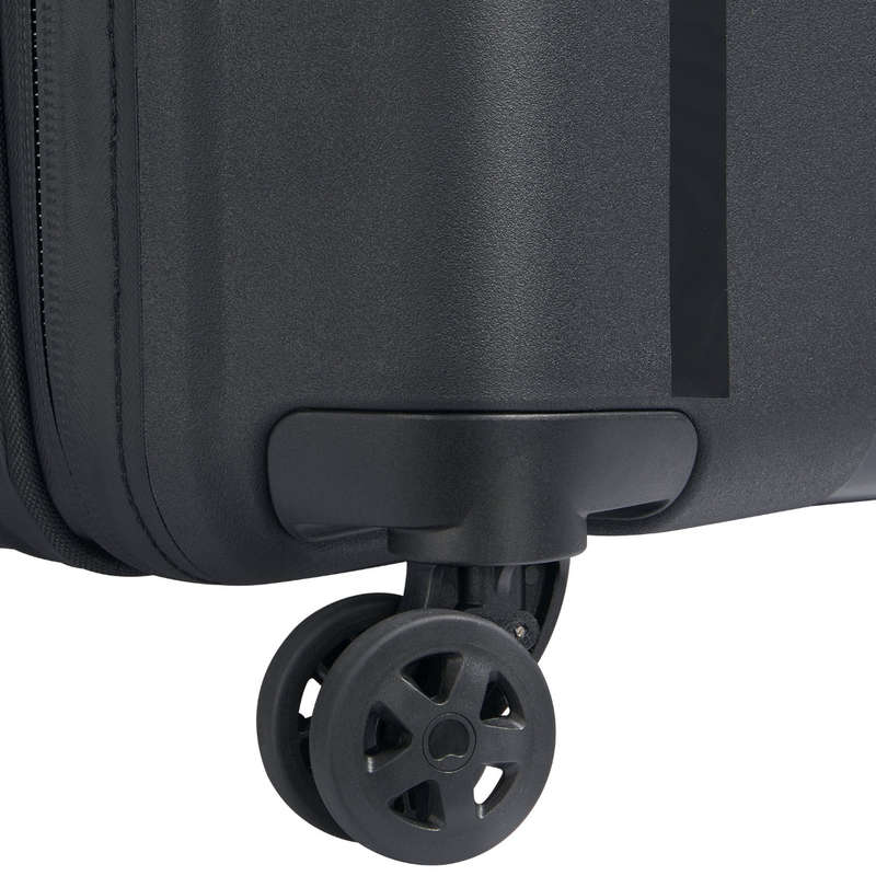 Delsey Clavel 71 4DW Exp Check in Trolley Case Black