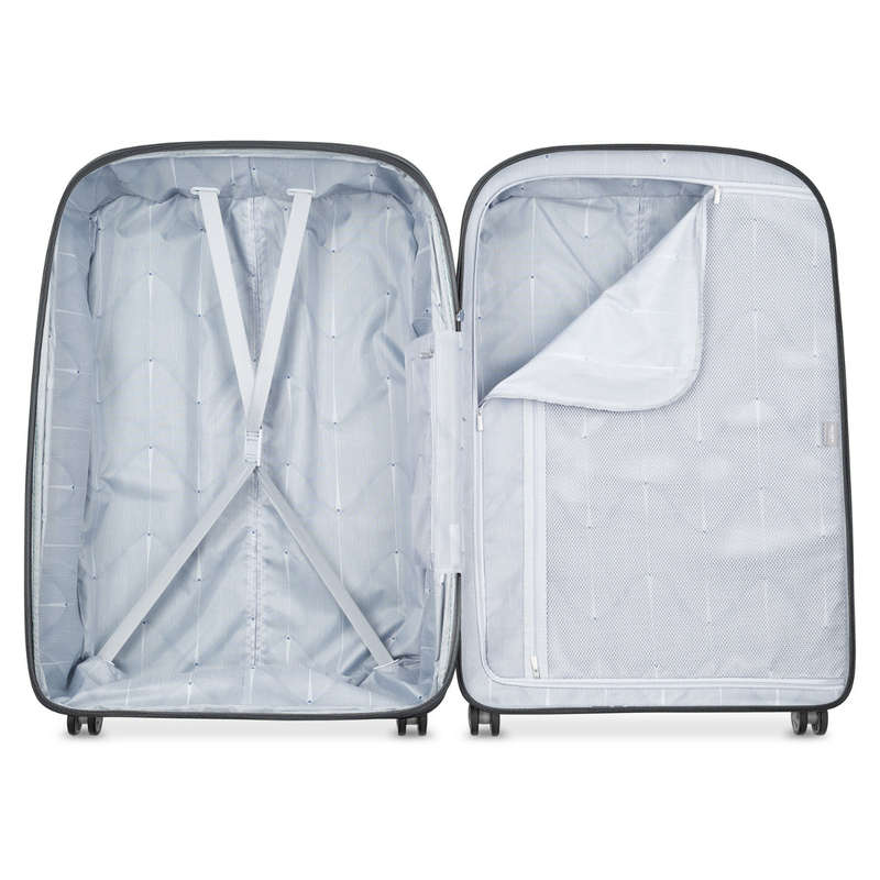 Delsey Clavel 71 4DW Exp Check in Trolley Case Black