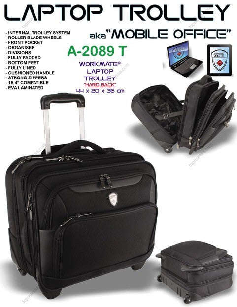 Work Mate Mobile Office Laptop Trolley