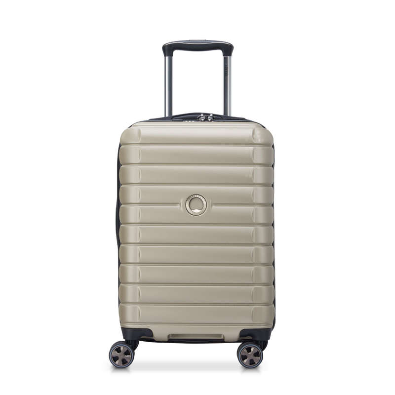 Delsey Shadow 5.0 55cm 4DW Trolley Case Gold