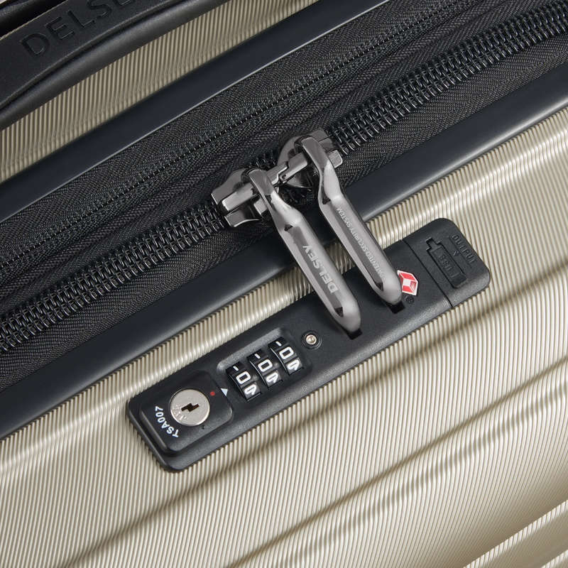 Delsey Shadow 5.0 55cm 4DW Trolley Case Gold