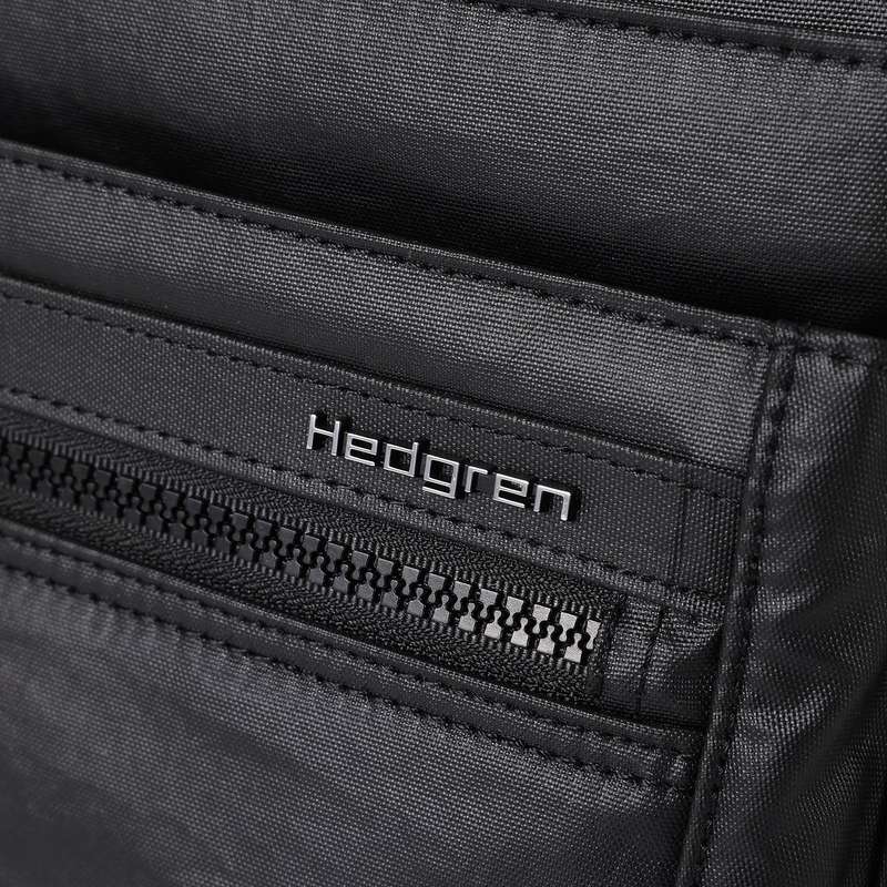 Hedgren Orva Crossover RFID Bag  Creased Black