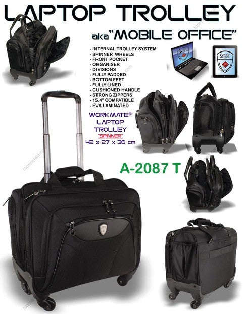 Work Mate Mobile Office Laptop Trolley