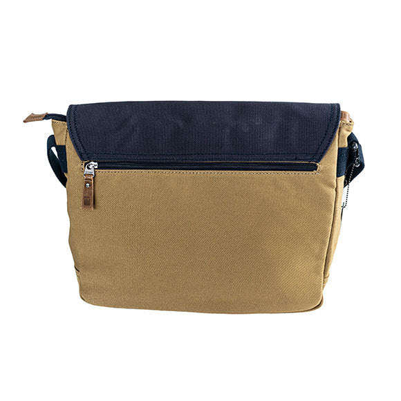 Troop Messenger Bag - Navy/Mustard