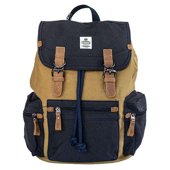 Troop Utility Backpack - Navy/Mustard